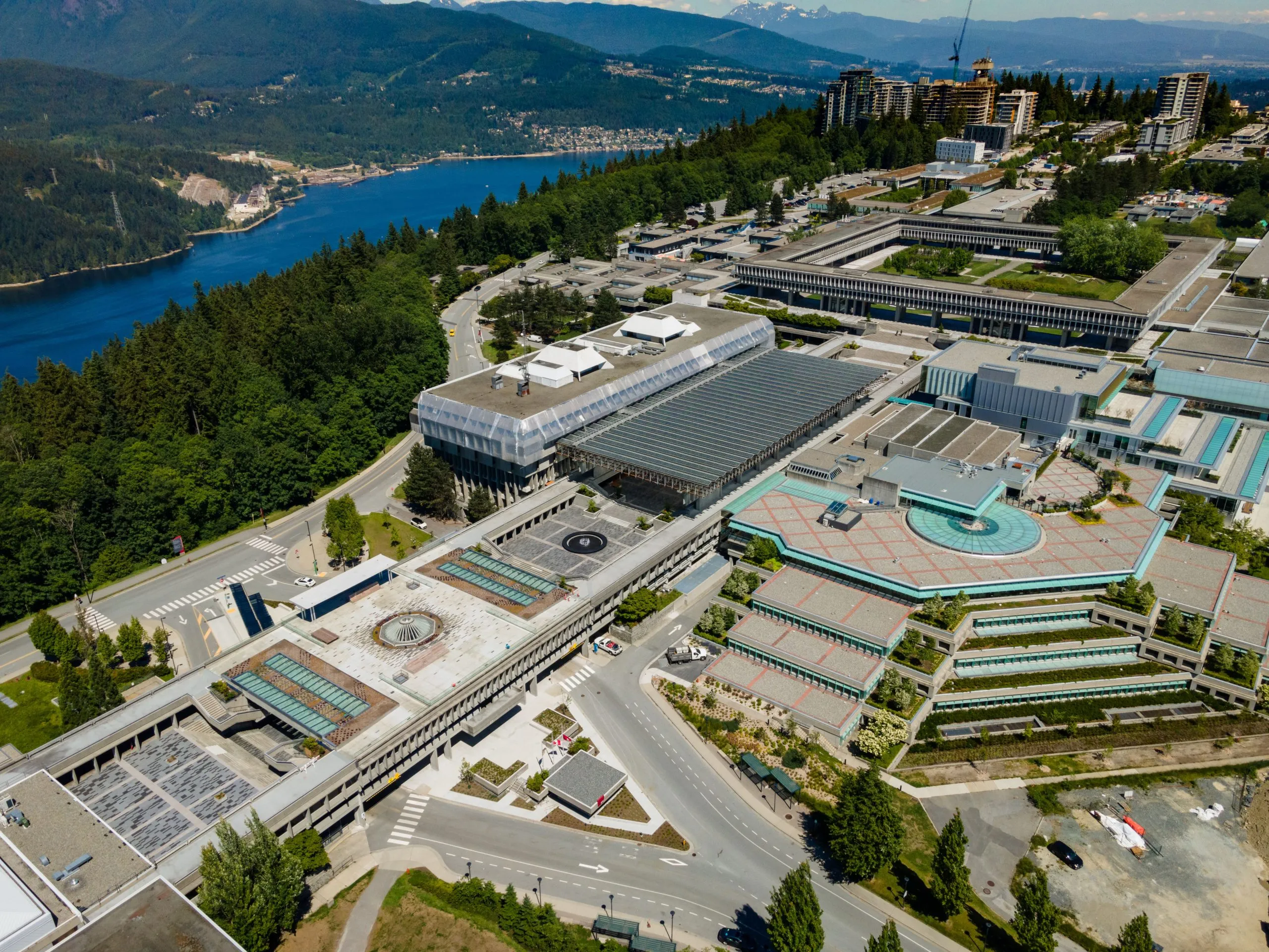 SFU Plaza Renewal Drone 13