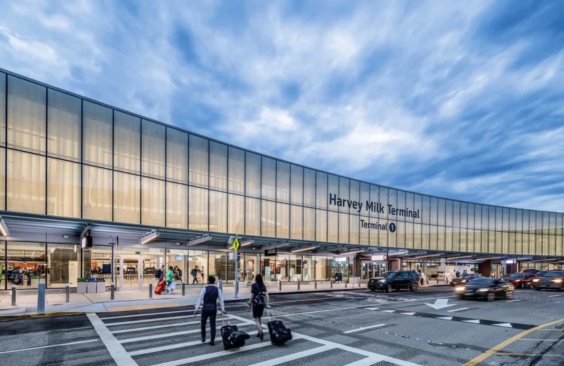 San Francisco International Airport – Harvey Milk Terminal 1, Boarding Area B